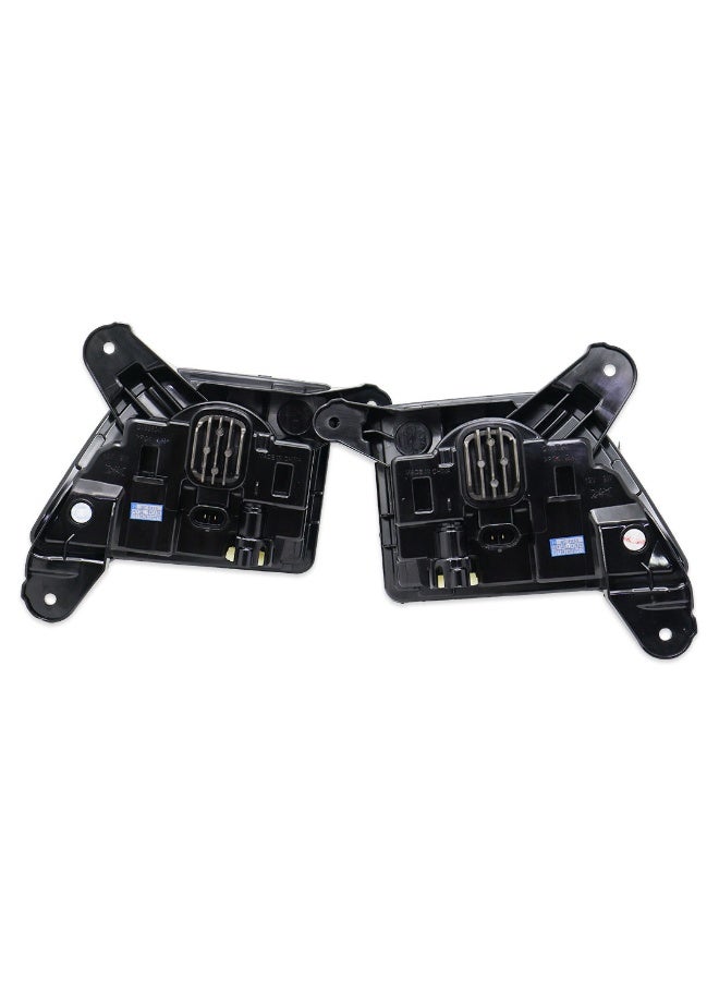 DLAA Pack of 2 Front LED Fog Lamp with Daytime Running Light, Wires & Push Button Suitable for Silverado 2019-ON | 1 Year International Warranty - Image 3
